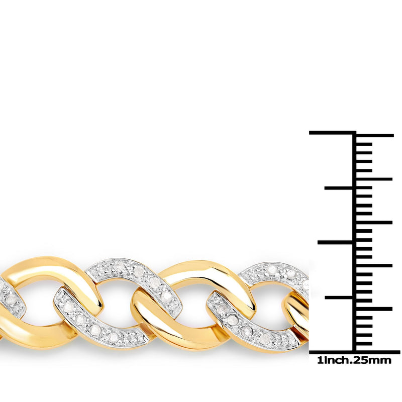 Bids.com 0.70 Carat Genuine White Diamond .925 Sterling Silver Bracelet Bracelets White Smoke size 7.50,size 7.75,size 7.00,size 7.25