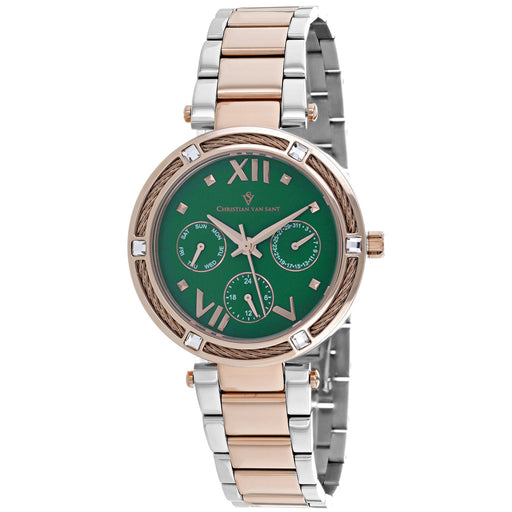 Bids.com Christian Van Sant Women's Sienna Watches White Smoke