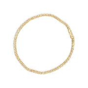 Bids.com 14K Yellow Gold 6.0 Cttw Classic 4 Prong Set Round Brilliant Cut Diamond Tennis Bracelet (K-L Color, VS2-SI1 Clarity) - 7.25" Bracelets White Smoke Yellow.Gold / 7.25