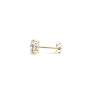 Bids.com 1 1/2 cttw Certified IGI Lab Grown Round Diamond Stud Earrings 14k Yellow Gold (G/VS2) Earrings White Smoke Yellow Gold