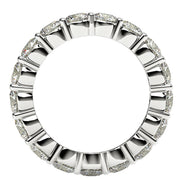 Bids.com Round Cut Lab Grown Diamond Eternity Ring in 14k White Gold (3 cttw FG/VS2) Rings White Smoke 4 / White Gold,4.5 / White Gold,5 / White Gold,5.5 / White Gold,6 / White Gold,6.5 / White Gold,7 / White Gold,7.5 / White Gold,8 / White Gold,8.5 / White Gold,9 / White Gold