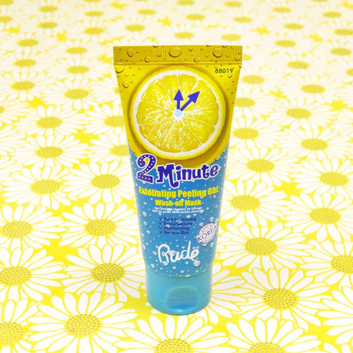 Rude Cosmetics 2 Minute Exfoliating Peeling Gel Wash-off Mask Skincare Gold 2 Minute Exfoliating Peeling Gel