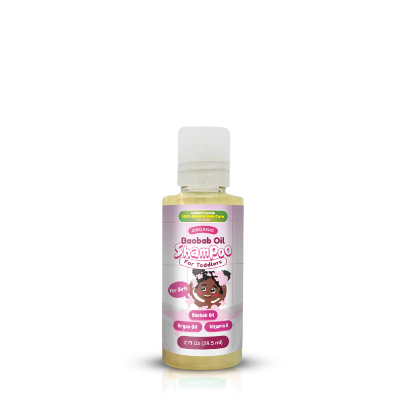 Garner's Garden Organic Baobab Oil Toddler Shampoo Baby Care White Smoke Baobab Toddler Shampoo Girls / 2oz