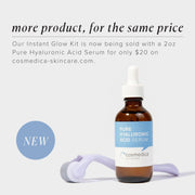Cosmedica Skincare Instant Glow Kit Kit Lavender