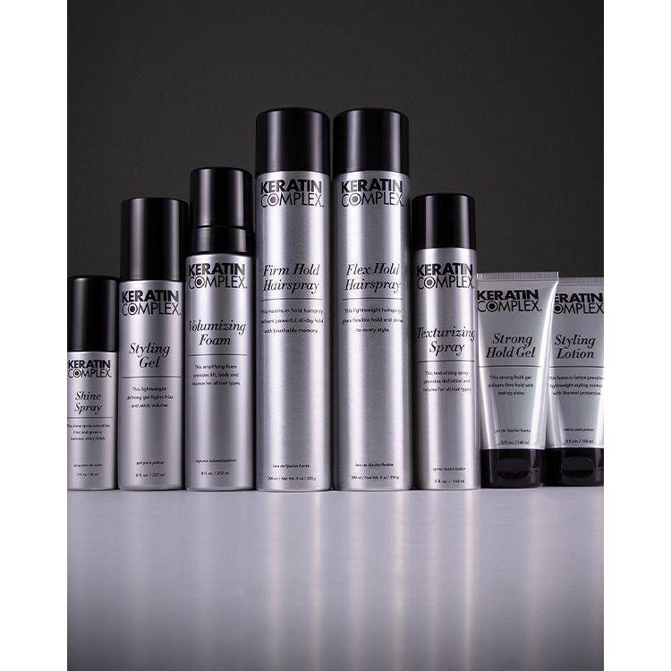 Keratin Complex Keratin Complex Styling Gel 237ml / 8oz Hair Styling Gel Dark Slate Gray