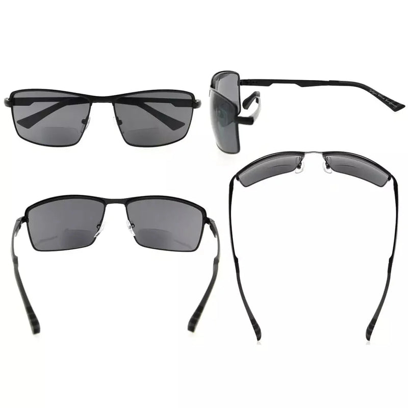 eyekeeper.com 3 Pack Bifocal Sunglasses Sunshine Readers Outdoor Reading Glasses SG802 Sunglasses White Smoke 3 Pairs Mix / +1.00,3 Pairs Mix / +1.25,3 Pairs Mix / +1.50,3 Pairs Mix / +1.75,3 Pairs Mix / +2.00,3 Pairs Mix / +2.50,3 Pairs Mix / +3.00