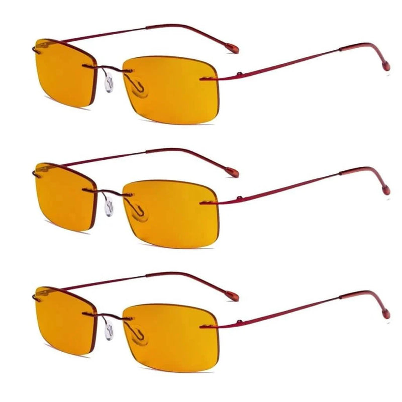 eyekeeper.com 3 Pack Blue Light Blocking Reading Glasses DSWK8 Eyeglasses White Smoke Red-3pcs / without magnification,Red-3pcs / +0.50,Red-3pcs / +0.75,Red-3pcs / +1.00,Red-3pcs / +1.25,Red-3pcs / +1.50,Red-3pcs / +1.75,Red-3pcs / +2.00