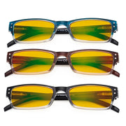 eyekeeper.com 3 Pack Blue Light Blocking Reading Glasses HP012 Eyeglasses White Smoke 3 Pairs Mix / without magnification,3 Pairs Mix / +0.50,3 Pairs Mix / +0.75,3 Pairs Mix / +1.00,3 Pairs Mix / +1.25,3 Pairs Mix / +1.50,3 Pairs Mix / +1.75,3 Pairs Mix / +2.00,3 Pairs Mix / +2.25,3 Pairs Mix / +2.50,3 Pairs Mix / +3.00