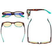 eyekeeper.com 3 Pack Blue Light Blocking Reading Glasses TM074D Eyeglasses White Smoke 3 Pairs Mix / without magnification,3 Pairs Mix / +0.50,3 Pairs Mix / +0.75,3 Pairs Mix / +1.00,3 Pairs Mix / +1.25,3 Pairs Mix / +1.50,3 Pairs Mix / +1.75,3 Pairs Mix / +2.00,3 Pairs Mix / +2.50,3 Pairs Mix / +3.00