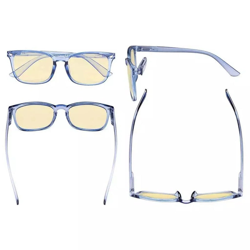 eyekeeper.com 3 Pack Blue Light Blocking Reading Glasses TMCGT1801 Eyeglasses White Smoke 3 Pairs Mix / without magnification,3 Pairs Mix / +0.50,3 Pairs Mix / +0.75,3 Pairs Mix / +1.00,3 Pairs Mix / +1.25,3 Pairs Mix / +1.50,3 Pairs Mix / +1.75,3 Pairs Mix / +2.00,3 Pairs Mix / +2.50