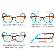 eyekeeper.com 3 Pack Blue Light Filter Reading Glasses UVR079D Eyeglasses White Smoke 3 Pairs Mix / without magnification,3 Pairs Mix / +0.50,3 Pairs Mix / +0.75,3 Pairs Mix / +1.00,3 Pairs Mix / +1.25,3 Pairs Mix / +1.50,3 Pairs Mix / +1.75,3 Pairs Mix / +2.00,3 Pairs Mix / +2.25,3 Pairs Mix / +2.50,3 Pairs Mix / +3.00