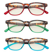 eyekeeper.com 3 Pack Blue Light Filter Reading Glasses UVR079D Eyeglasses White Smoke 3 Pairs Mix / without magnification,3 Pairs Mix / +0.50,3 Pairs Mix / +0.75,3 Pairs Mix / +1.00,3 Pairs Mix / +1.25,3 Pairs Mix / +1.50,3 Pairs Mix / +1.75,3 Pairs Mix / +2.00,3 Pairs Mix / +2.25,3 Pairs Mix / +2.50,3 Pairs Mix / +3.00