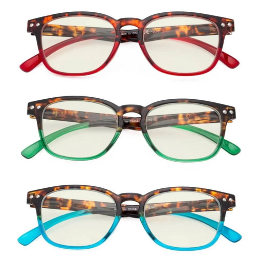 eyekeeper.com 3 Pack Blue Light Filter Reading Glasses UVR079D Eyeglasses White Smoke 3 Pairs Mix / without magnification,3 Pairs Mix / +0.50,3 Pairs Mix / +0.75,3 Pairs Mix / +1.00,3 Pairs Mix / +1.25,3 Pairs Mix / +1.50,3 Pairs Mix / +1.75,3 Pairs Mix / +2.00,3 Pairs Mix / +2.25,3 Pairs Mix / +2.50,3 Pairs Mix / +3.00