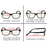 eyekeeper.com 3 Pack Blue Light Filter Reading Glasses UVR163 Eyeglasses White Smoke 3 Pairs Mix / without magnification,3 Pairs Mix / +0.50,3 Pairs Mix / +0.75,3 Pairs Mix / +1.00,3 Pairs Mix / +1.25,3 Pairs Mix / +1.50,3 Pairs Mix / +1.75,3 Pairs Mix / +2.00,3 Pairs Mix / +2.50,3 Pairs Mix / +3.00