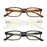 eyekeeper.com 3 Pack Blue Light Filter Reading Glasses UVR898 Eyeglasses White Smoke 3 Pairs Mix / without magnification,3 Pairs Mix / +0.50,3 Pairs Mix / +0.75,3 Pairs Mix / +1.00,3 Pairs Mix / +1.25,3 Pairs Mix / +1.50,3 Pairs Mix / +1.75,3 Pairs Mix / +2.00,3 Pairs Mix / +2.50
