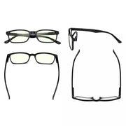 eyekeeper.com 3 Pack Blue Light Filter Reading Glasses UVR898 Eyeglasses White Smoke 3 Pairs Mix / without magnification,3 Pairs Mix / +0.50,3 Pairs Mix / +0.75,3 Pairs Mix / +1.00,3 Pairs Mix / +1.25,3 Pairs Mix / +1.50,3 Pairs Mix / +1.75,3 Pairs Mix / +2.00,3 Pairs Mix / +2.50