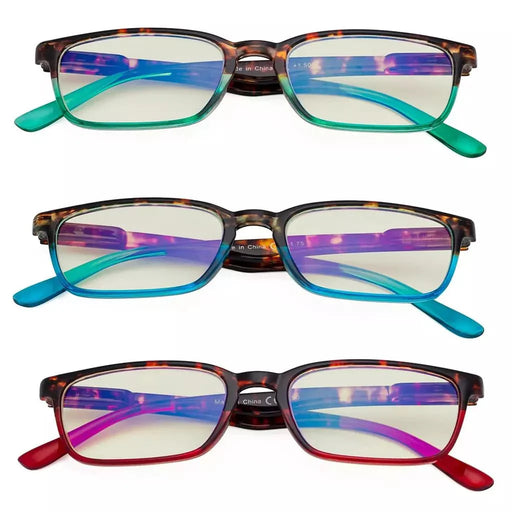eyekeeper.com 3 Pack Blue Light Filter Reading Glasses UVR898D Eyeglasses White Smoke 3 Pairs Mix / without magnification,3 Pairs Mix / +0.50,3 Pairs Mix / +0.75,3 Pairs Mix / +1.00,3 Pairs Mix / +1.25,3 Pairs Mix / +1.50,3 Pairs Mix / +1.75,3 Pairs Mix / +2.00,3 Pairs Mix / +2.25,3 Pairs Mix / +2.50,3 Pairs Mix / +2.75,3 Pairs Mix / +3.00