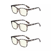 eyekeeper.com 3 Pack Blue Light Filter Reading Glasses UVRT1801 Eyeglasses White Smoke Black Purple-3pcs / without magnification,Black Purple-3pcs / +0.50,Black Purple-3pcs / +0.75,Black Purple-3pcs / +1.00,Black Purple-3pcs / +1.25,Black Purple-3pcs / +1.50,Black Purple-3pcs / +1.75,Black Purple-3pcs / +2.00,Black Purple-3pcs / +2.50,Black