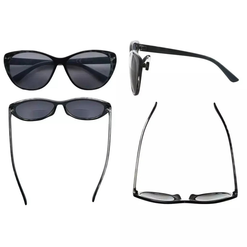 eyekeeper.com 3 Pack Cat-eye Stylish Bifocal Reading Sunglasses S033 Sunglasses White Smoke Black Red Tortoise-3pcs / +1.00,Black Red Tortoise-3pcs / +1.50,Black Red Tortoise-3pcs / +1.75,Black Red Tortoise-3pcs / +2.00,Black Red Tortoise-3pcs / +2.50,Black Red Tortoise-3pcs / +3.00,Black Red Tortoise-3pcs / +3.50,Beige Tortoise-3pcs / +1.00,Bei