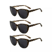eyekeeper.com 3 Pack Cat-eye Stylish Bifocal Reading Sunglasses S033 Sunglasses White Smoke Brown Tortoise-3pcs / +1.00,Brown Tortoise-3pcs / +1.50,Brown Tortoise-3pcs / +1.75,Brown Tortoise-3pcs / +2.00,Brown Tortoise-3pcs / +2.50,Brown Tortoise-3pcs / +3.00,Brown Tortoise-3pcs / +3.50