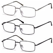 eyekeeper.com 3 Pack Classic Metal Frame Reading Glasses R15023 Eyeglasses White Smoke 3 Pairs Mix / +0.50,3 Pairs Mix / +0.75,3 Pairs Mix / +1.00,3 Pairs Mix / +1.25,3 Pairs Mix / +1.50,3 Pairs Mix / +1.75,3 Pairs Mix / +2.00,3 Pairs Mix / +2.25,3 Pairs Mix / +2.50,3 Pairs Mix / +2.75,3 Pairs Mix / +3.00,3 Pairs Mix / +3.50,3 Pairs Mix / +