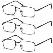 eyekeeper.com 3 Pack Classic Metal Frame Reading Glasses R15023 Eyeglasses White Smoke Gunmetal-3pcs / +0.50,Gunmetal-3pcs / +0.75,Gunmetal-3pcs / +1.00,Gunmetal-3pcs / +1.25,Gunmetal-3pcs / +1.50,Gunmetal-3pcs / +1.75,Gunmetal-3pcs / +2.00,Gunmetal-3pcs / +2.25,Gunmetal-3pcs / +2.50,Gunmetal-3pcs / +2.75,Gunmetal-3pcs / +3.00,Gunmetal-3pcs