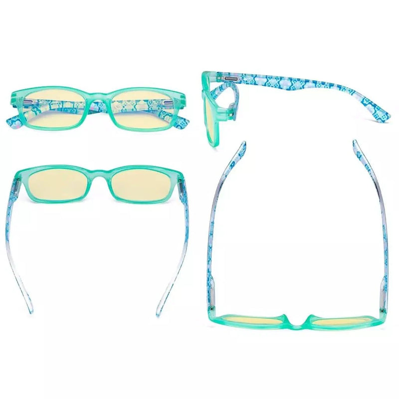 eyekeeper.com 3 Pack Floral Print Blue Light Blocking Readers TM029 Eyeglasses White Smoke 3 Pairs Mix / without magnification,3 Pairs Mix / +0.50,3 Pairs Mix / +0.75,3 Pairs Mix / +1.00,3 Pairs Mix / +1.25,3 Pairs Mix / +1.50,3 Pairs Mix / +1.75,3 Pairs Mix / +2.00,3 Pairs Mix / +2.50,3 Pairs Mix / +3.00