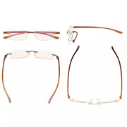 eyekeeper.com 3 Pack Lightweight Blue Light Filter Reading Glasses UVCG1 Eyeglasses White Smoke Blue-3pcs / without magnification,Blue-3pcs / +0.50,Blue-3pcs / +0.75,Blue-3pcs / +1.00,Blue-3pcs / +1.25,Blue-3pcs / +1.50,Blue-3pcs / +1.75,Blue-3pcs / +2.00,Blue-3pcs / +2.50,Clear-3pcs / without magnification,Clear-3pcs / +0.50,Clear-3pcs / +0.75,Clea
