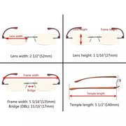 eyekeeper.com 3 Pack Lightweight Blue Light Filter Reading Glasses UVCG1 Eyeglasses White Smoke Blue-3pcs / without magnification,Blue-3pcs / +0.50,Blue-3pcs / +0.75,Blue-3pcs / +1.00,Blue-3pcs / +1.25,Blue-3pcs / +1.50,Blue-3pcs / +1.75,Blue-3pcs / +2.00,Blue-3pcs / +2.50,Clear-3pcs / without magnification,Clear-3pcs / +0.50,Clear-3pcs / +0.75,Clea