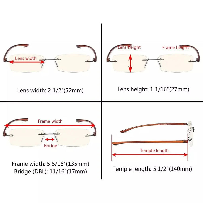 eyekeeper.com 3 Pack Lightweight Blue Light Filter Reading Glasses UVCG1 Eyeglasses White Smoke Blue-3pcs / without magnification,Blue-3pcs / +0.50,Blue-3pcs / +0.75,Blue-3pcs / +1.00,Blue-3pcs / +1.25,Blue-3pcs / +1.50,Blue-3pcs / +1.75,Blue-3pcs / +2.00,Blue-3pcs / +2.50,Clear-3pcs / without magnification,Clear-3pcs / +0.50,Clear-3pcs / +0.75,Clea