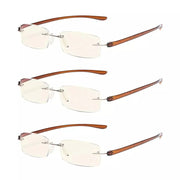 eyekeeper.com 3 Pack Lightweight Blue Light Filter Reading Glasses UVCG1 Eyeglasses White Smoke Brown-3pcs / without magnification,Brown-3pcs / +0.50,Brown-3pcs / +0.75,Brown-3pcs / +1.00,Brown-3pcs / +1.25,Brown-3pcs / +1.50,Brown-3pcs / +1.75,Brown-3pcs / +2.00,Brown-3pcs / +2.50,Gold Brown-3pcs / without magnification,Gold Brown-3pcs / +0.50,Gold