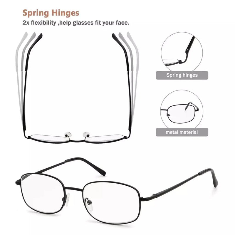 eyekeeper.com 3 Pack Lightweight Wire Rim Metal Frame Reading Glasses R3235 Eyeglasses White Smoke 3 Pairs Mix / +1.00,3 Pairs Mix / +1.25,3 Pairs Mix / +1.50,3 Pairs Mix / +1.75,3 Pairs Mix / +2.00,3 Pairs Mix / +2.25,3 Pairs Mix / +2.50,3 Pairs Mix / +2.75,3 Pairs Mix / +3.00,3 Pairs Mix / +3.50,3 Pairs Mix / +4.00
