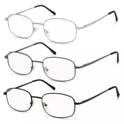 eyekeeper.com 3 Pack Lightweight Wire Rim Metal Frame Reading Glasses R3235 Eyeglasses White Smoke 3 Pairs Mix / +1.00,3 Pairs Mix / +1.25,3 Pairs Mix / +1.50,3 Pairs Mix / +1.75,3 Pairs Mix / +2.00,3 Pairs Mix / +2.25,3 Pairs Mix / +2.50,3 Pairs Mix / +2.75,3 Pairs Mix / +3.00,3 Pairs Mix / +3.50,3 Pairs Mix / +4.00