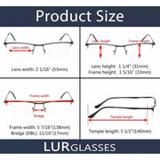 eyekeeper.com 3 Pack Metal Half-rim Reading Glasses 3-R1614 Eyeglasses White Smoke 3 Pairs Mix / +0.50,3 Pairs Mix / +0.75,3 Pairs Mix / +1.00,3 Pairs Mix / +1.25,3 Pairs Mix / +1.50,3 Pairs Mix / +1.75,3 Pairs Mix / +2.00,3 Pairs Mix / +2.25,3 Pairs Mix / +2.50,3 Pairs Mix / +2.75,3 Pairs Mix / +3.00,3 Pairs Mix / +3.50,3 Pairs Mix / +
