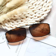 eyekeeper.com 3 Pack Polarized Clip on Sunglasses with Spring Draw Bar C63 (54MMx34MM) Sunglasses White Smoke 3 Pairs Mix,Grey-3pcs,G15-3pcs,Brown-3pcs