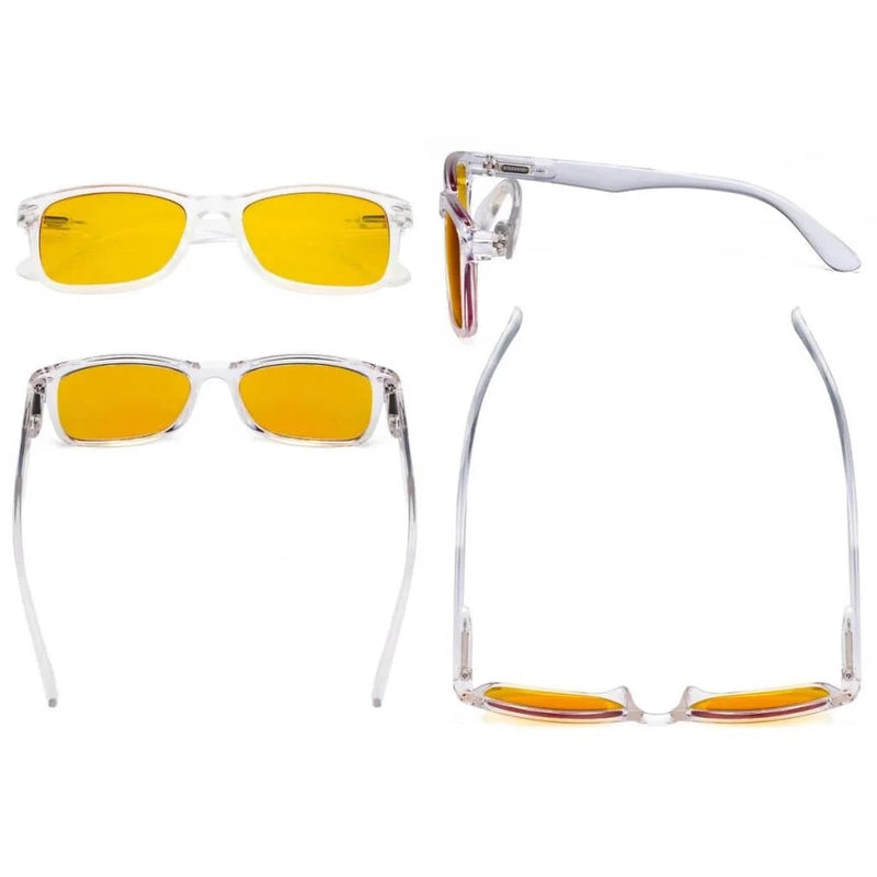 eyekeeper.com 3 Pack Rectangle Blue Light Blocking Reading Glasses HP075 Eyeglasses White Smoke Black Blue-3pcs / +0.50,Black Blue-3pcs / +0.75,Black Blue-3pcs / +1.00,Black Blue-3pcs / +1.50,Black Blue-3pcs / +2.00,Black Blue-3pcs / +2.25,Black Blue-3pcs / +2.50,Black Blue-3pcs / +2.75,Black Brown-3pcs / +0.50,Black Brown-3pcs / +0.75,Black Brown-3