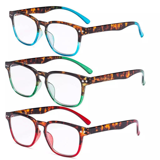 eyekeeper.com 3 Pack Vintage Two-toned Reading Glasses R079D Eyeglasses White Smoke 3 Pairs Mix / +0.50,3 Pairs Mix / +0.75,3 Pairs Mix / +1.00,3 Pairs Mix / +1.25,3 Pairs Mix / +1.50,3 Pairs Mix / +1.75,3 Pairs Mix / +2.00,3 Pairs Mix / +2.25,3 Pairs Mix / +2.50,3 Pairs Mix / +2.75,3 Pairs Mix / +3.00,3 Pairs Mix / +3.50