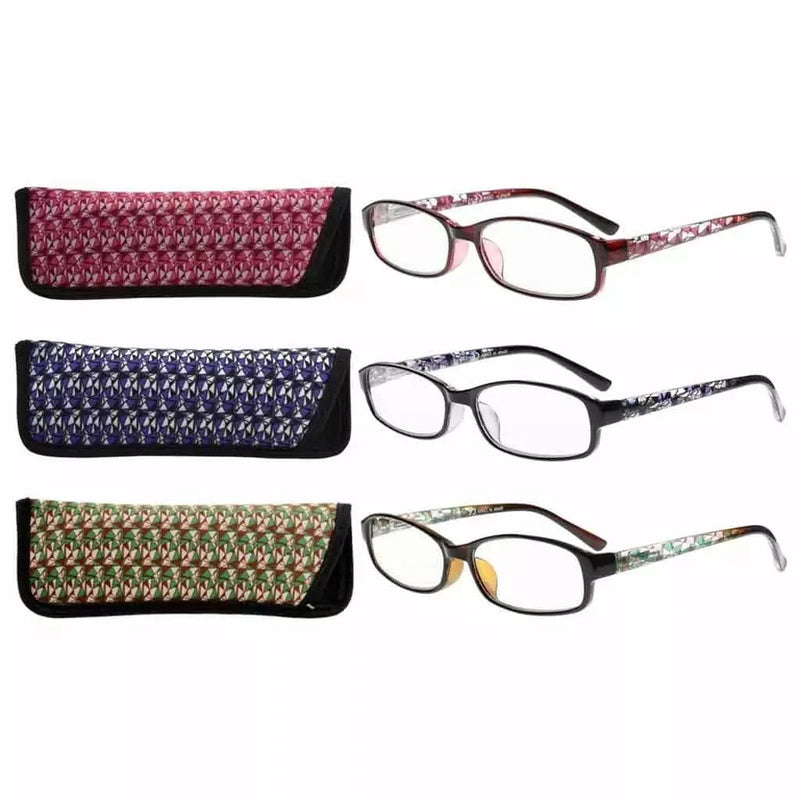 eyekeeper.com 3 Pack Small Lens Reading Glasses R908-1 Eyeglasses White Smoke 3 Pairs Mix / +0.50,3 Pairs Mix / +0.75,3 Pairs Mix / +1.00,3 Pairs Mix / +1.25,3 Pairs Mix / +1.50,3 Pairs Mix / +1.75,3 Pairs Mix / +2.00,3 Pairs Mix / +2.25,3 Pairs Mix / +2.75,3 Pairs Mix / +3.00