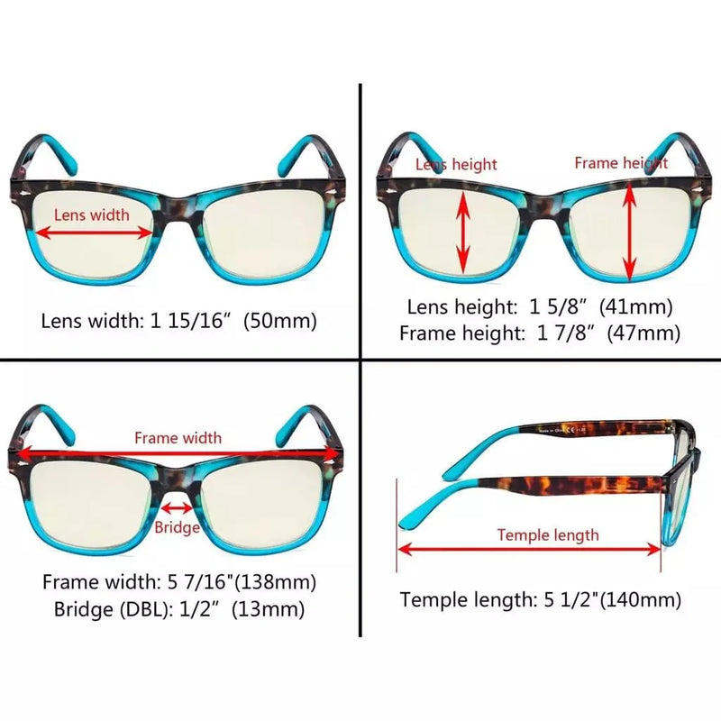 eyekeeper.com 3 Pack Square Blue Light Filter Reading Glasses UVR080D Eyeglasses White Smoke 3 Pairs Mix / without magnification,3 Pairs Mix / +0.50,3 Pairs Mix / +0.75,3 Pairs Mix / +1.00,3 Pairs Mix / +1.25,3 Pairs Mix / +1.50,3 Pairs Mix / +1.75,3 Pairs Mix / +2.00,3 Pairs Mix / +2.25,3 Pairs Mix / +2.50,3 Pairs Mix / +3.00