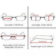 eyekeeper.com 3 Pack Stainless Steel Lightweight Reading Glasses R15005 Eyeglasses White Smoke 3 Pairs Mix / +0.50,3 Pairs Mix / +0.75,3 Pairs Mix / +1.00,3 Pairs Mix / +1.25,3 Pairs Mix / +1.50,3 Pairs Mix / +1.75,3 Pairs Mix / +2.00,3 Pairs Mix / +2.25,3 Pairs Mix / +2.50,3 Pairs Mix / +2.75,3 Pairs Mix / +3.00,3 Pairs Mix / +3.50,3 Pairs Mix / +