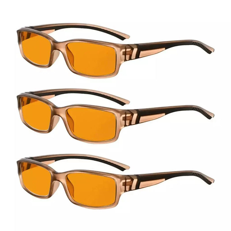 eyekeeper.com 3 Pack Stylish Blue Light Blocking Reading Glasses DSXM01 Eyeglasses White Smoke Brown-3pcs / without magnification,Brown-3pcs / +0.50,Brown-3pcs / +0.75,Brown-3pcs / +1.00,Brown-3pcs / +1.25,Brown-3pcs / +1.50,Brown-3pcs / +1.75,Brown-3pcs / +2.00,Brown-3pcs / +2.50
