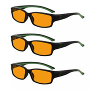 eyekeeper.com 3 Pack Stylish Blue Light Blocking Reading Glasses DSXM01 Eyeglasses White Smoke Black Green-3pcs / without magnification,Black Green-3pcs / +0.50,Black Green-3pcs / +0.75,Black Green-3pcs / +1.00,Black Green-3pcs / +1.25,Black Green-3pcs / +1.50,Black Green-3pcs / +1.75,Black Green-3pcs / +2.00,Black Green-3pcs / +2.50