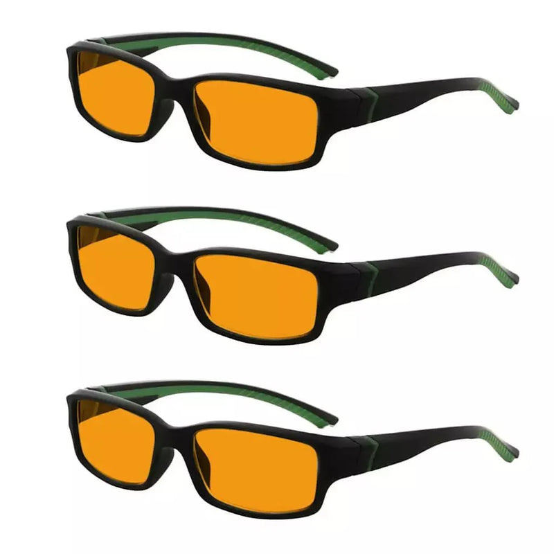 eyekeeper.com 3 Pack Stylish Blue Light Blocking Reading Glasses DSXM01 Eyeglasses White Smoke Black Green-3pcs / without magnification,Black Green-3pcs / +0.50,Black Green-3pcs / +0.75,Black Green-3pcs / +1.00,Black Green-3pcs / +1.25,Black Green-3pcs / +1.50,Black Green-3pcs / +1.75,Black Green-3pcs / +2.00,Black Green-3pcs / +2.50