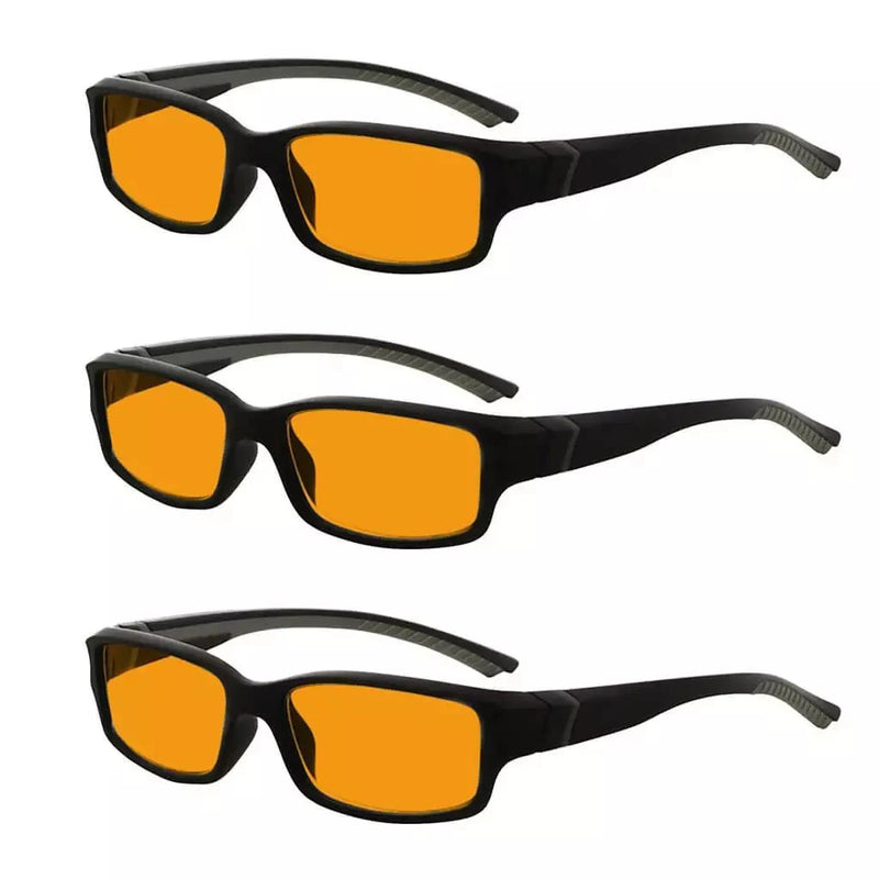 eyekeeper.com 3 Pack Stylish Blue Light Blocking Reading Glasses DSXM01 Eyeglasses White Smoke Black Grey-3pcs / without magnification,Black Grey-3pcs / +0.50,Black Grey-3pcs / +0.75,Black Grey-3pcs / +1.00,Black Grey-3pcs / +1.25,Black Grey-3pcs / +1.50,Black Grey-3pcs / +1.75,Black Grey-3pcs / +2.00,Black Grey-3pcs / +2.50