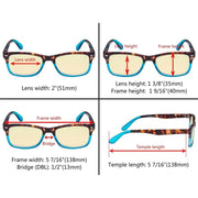eyekeeper.com 3 Pack Stylish Blue Light Blocking Reading Glasses TM075D Eyeglasses White Smoke 3 Pairs Mix / without magnification,3 Pairs Mix / +0.50,3 Pairs Mix / +0.75,3 Pairs Mix / +1.00,3 Pairs Mix / +1.50,3 Pairs Mix / +1.75,3 Pairs Mix / +2.00,3 Pairs Mix / +2.25,3 Pairs Mix / +2.50,3 Pairs Mix / +3.00