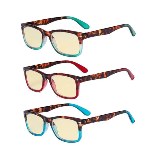 eyekeeper.com 3 Pack Stylish Blue Light Blocking Reading Glasses TM075D Eyeglasses White Smoke 3 Pairs Mix / without magnification,3 Pairs Mix / +0.50,3 Pairs Mix / +0.75,3 Pairs Mix / +1.00,3 Pairs Mix / +1.50,3 Pairs Mix / +1.75,3 Pairs Mix / +2.00,3 Pairs Mix / +2.25,3 Pairs Mix / +2.50,3 Pairs Mix / +3.00