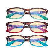 eyekeeper.com 3 Pack Stylish Blue Light Blocking Reading Glasses TM075D Eyeglasses White Smoke 3 Pairs Mix / without magnification,3 Pairs Mix / +0.50,3 Pairs Mix / +0.75,3 Pairs Mix / +1.00,3 Pairs Mix / +1.50,3 Pairs Mix / +1.75,3 Pairs Mix / +2.00,3 Pairs Mix / +2.25,3 Pairs Mix / +2.50,3 Pairs Mix / +3.00
