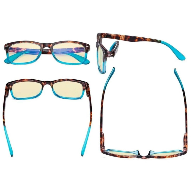 eyekeeper.com 3 Pack Stylish Blue Light Blocking Reading Glasses TM075D Eyeglasses White Smoke 3 Pairs Mix / without magnification,3 Pairs Mix / +0.50,3 Pairs Mix / +0.75,3 Pairs Mix / +1.00,3 Pairs Mix / +1.50,3 Pairs Mix / +1.75,3 Pairs Mix / +2.00,3 Pairs Mix / +2.25,3 Pairs Mix / +2.50,3 Pairs Mix / +3.00