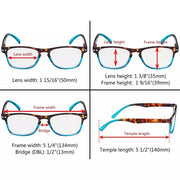 eyekeeper.com 3 Pack Stylish Reading Glasses with Tortoise Arm R046D Eyeglasses White Smoke 3 Pairs Mix / +0.50,3 Pairs Mix / +0.75,3 Pairs Mix / +1.00,3 Pairs Mix / +1.25,3 Pairs Mix / +1.50,3 Pairs Mix / +1.75,3 Pairs Mix / +2.25,3 Pairs Mix / +3.50