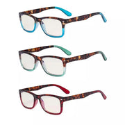 eyekeeper.com 3 Pack Two-toned Blue Light Filter Reading Glasses UVR075D Eyeglasses White Smoke 3 Pairs Mix / without magnification,3 Pairs Mix / +0.50,3 Pairs Mix / +0.75,3 Pairs Mix / +1.00,3 Pairs Mix / +1.25,3 Pairs Mix / +1.50,3 Pairs Mix / +1.75,3 Pairs Mix / +2.00,3 Pairs Mix / +2.25,3 Pairs Mix / +2.50,3 Pairs Mix / +3.00,3 Pairs Mix / +3.50